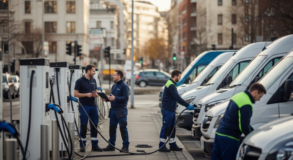 Smartcharging entreprise : réduire l’empreinte carbone des flottes